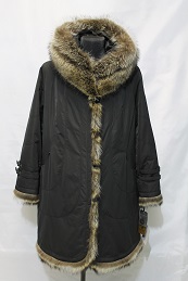 женская пальто на меху модель номер 2