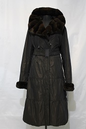 женская пальто на меху модель номер 11