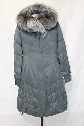 женская пальто на меху модель номер 3
