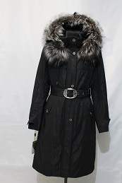 женская пальто на меху модель номер 6