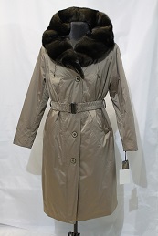 женская пальто на меху модель номер 8