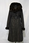фото женского пальто на меху 11