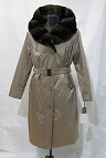 фото женского пальто на меху 8