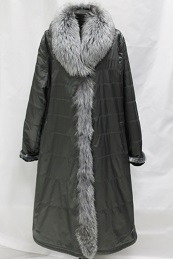 пальто на меху двухстороннее модель номер 27в